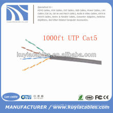 Beige 1000FT Cat5e UTP cable